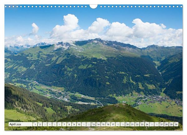 Produktbild: Graub&uuml;ndner Landschaften (Wandkalender 2026 DIN A3 quer), CALVENDO Monatskalender