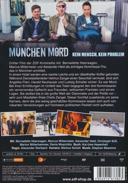 Produktbild: M&uuml;nchen Mord - Kein Mensch, kein Problem