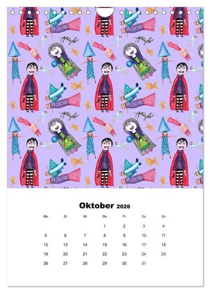 Produktbild: MUSTERMACKE (Wandkalender 2026 DIN A4 hoch), CALVENDO Monatskalender