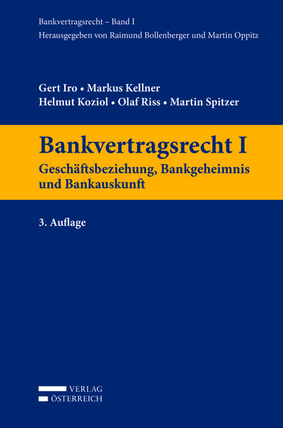 Produktbild: Bankvertragsrecht I