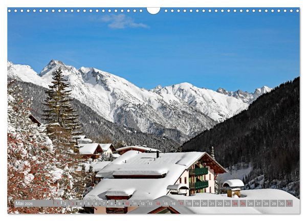 Produktbild: St. Anton am Arlberg (Wandkalender 2026 DIN A3 quer), CALVENDO Monatskalender