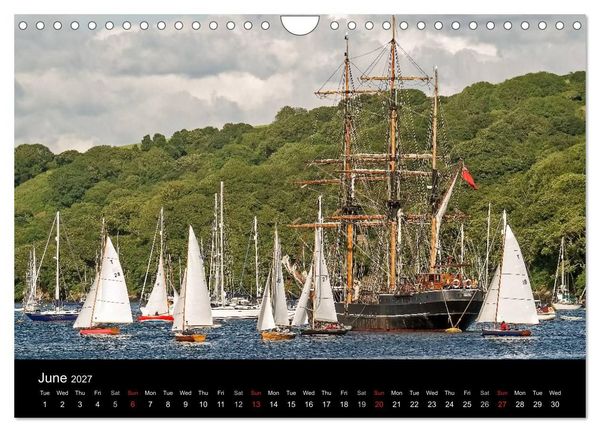 Produktbild: The Beauty of Sailing (Wall Calendar 2027 DIN A4 landscape), CALVENDO 12 Month Wall Calendar