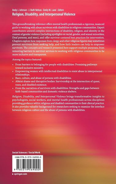 Produktbild: Religion, Disability, and Interpersonal Violence
