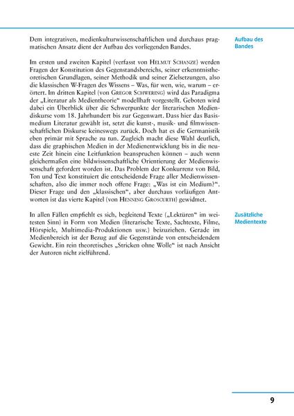 Produktbild: Uni-Wissen Germanistik/GK Medienwissenschaften