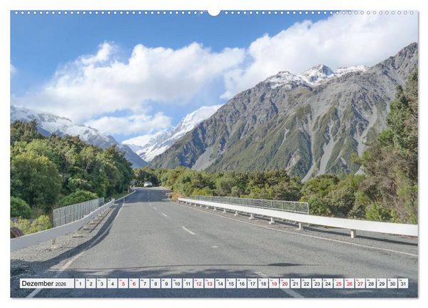 Produktbild: Sehnsuchtsziel Neuseeland (Wandkalender 2026 DIN A2 quer), CALVENDO Monatskalender