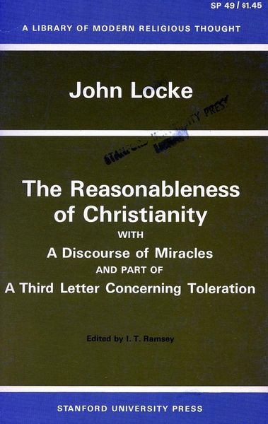 Produktbild: The Reasonableness of Christianity, and a Discourse of Miracles
