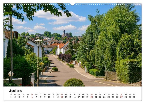 Produktbild: Langenselbold in Hessen (hochwertiger Premium Wandkalender 2027 DIN A2 quer), Kunstdruck in Hochglanz