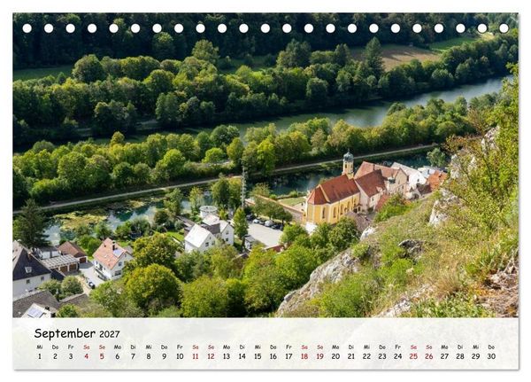 Produktbild: Ein Spaziergang durch Essing im Altm&uuml;hltal (Tischkalender 2027 DIN A5 quer), CALVENDO Monatskalender
