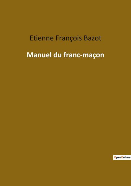 Produktbild: Manuel du franc-ma&ccedil;on