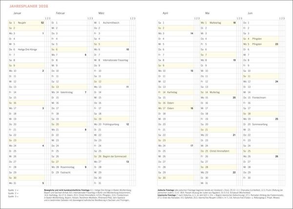 Produktbild: Lady Terminkalender A6 2027