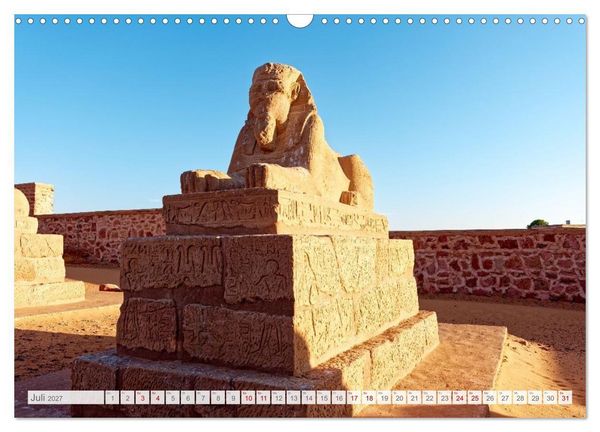 Produktbild: Monumente der Ewigkeit - von Wesiren bis zu C&auml;saren in &Auml;gypten (Wandkalender 2027 DIN A3 quer), CALVENDO Monatskalender