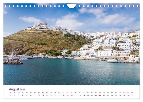 Produktbild: Astypalaia (Wandkalender 2026 DIN A4 quer), CALVENDO Monatskalender