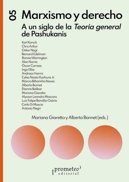 Produktbild: Marxismo y derecho