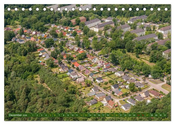 Produktbild: Eberswalde in Luftbildern (Tischkalender 2026 DIN A5 quer), CALVENDO Monatskalender