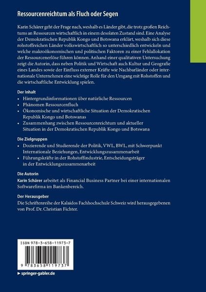 Produktbild: Ressourcenreichtum als Fluch oder Segen