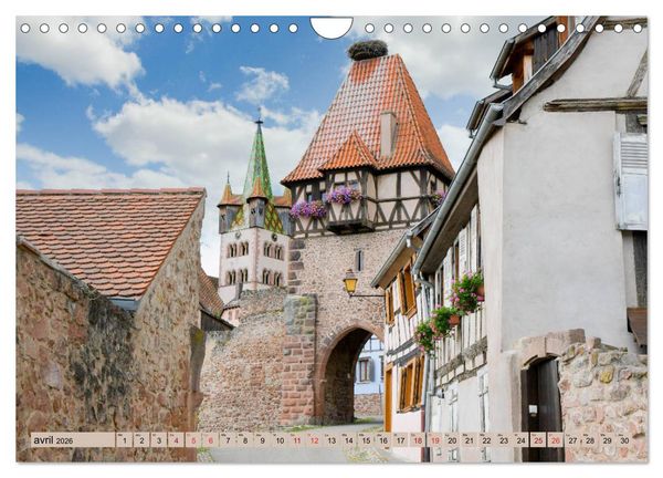 Produktbild: La France des villages (Calendrier mural 2026 DIN A4 vertical), CALVENDO calendrier mensuel