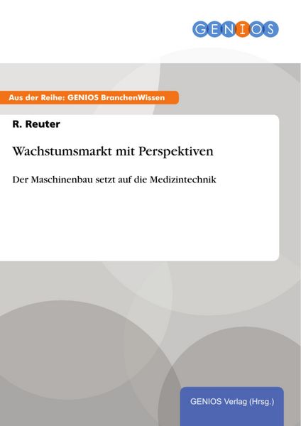 Produktbild: Wachstumsmarkt mit Perspektiven