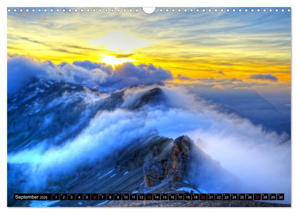 Produktbild: Berge im Berner Oberland (Wandkalender 2026 DIN A3 quer), CALVENDO Monatskalender