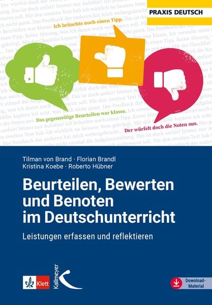 Produktbild: Beurteilen, Bewerten und Benoten im Deutschunterricht