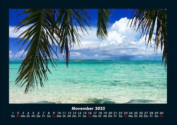 Produktbild: Karibik 2025 Fotokalender DIN A4