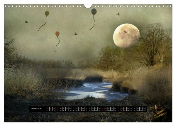 Produktbild: Sehnsucht der Natur (Wandkalender 2026 DIN A3 quer), CALVENDO Monatskalender