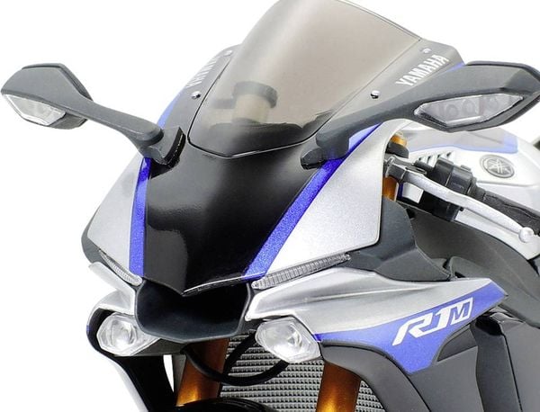 Tamiya 300014133 Yamaha YZF-R1M Motorradmodell Bausatz 1:12