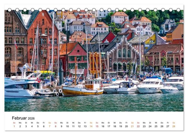 Produktbild: Stadt.Land.Welt. - eine Reise in Bildern (Tischkalender 2026 DIN A5 quer), CALVENDO Monatskalender
