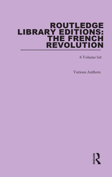 Produktbild: Routledge Library Editions: The French Revolution