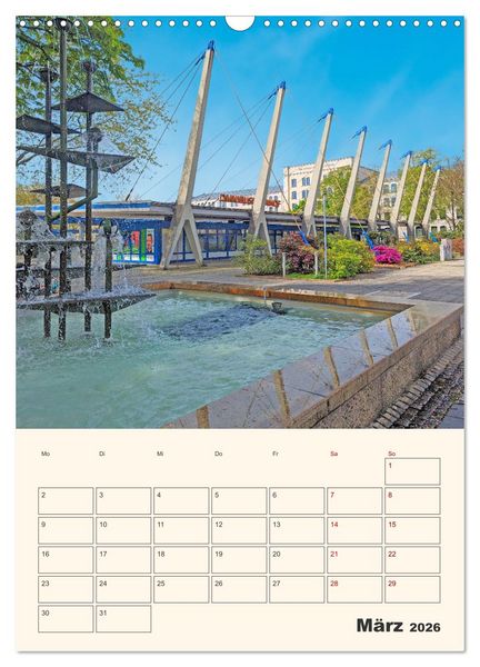 Produktbild: Chemnitz Kulturhauptstadt Terminplaner (Wandkalender 2026 DIN A3 hoch), CALVENDO Monatskalender
