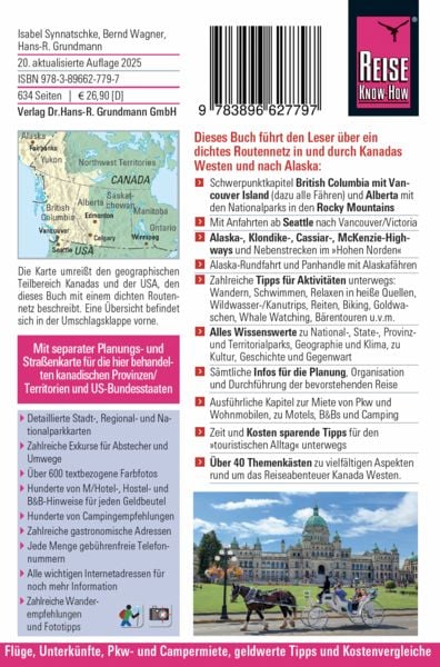 Produktbild: Reise Know-How Reiseführer Kanada Westen mit Alaska