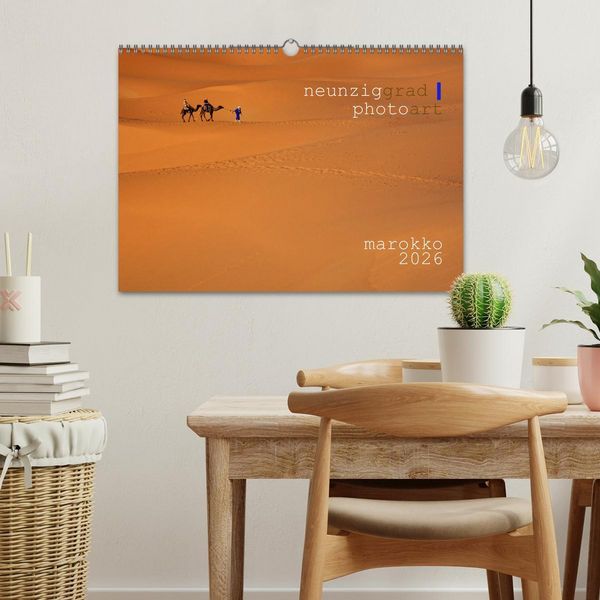 Produktbild: neunziggrad I photoart: marokko (Wandkalender 2026 DIN A3 quer), CALVENDO Monatskalender