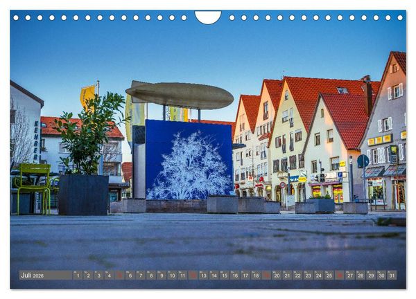 Produktbild: Impressionen aus Leinfelden-Echterdingen 2026 (Wandkalender 2026 DIN A4 quer), CALVENDO Monatskalender