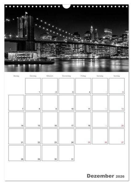 Produktbild: NEW YORK Skylines (Wandkalender 2026 DIN A3 hoch), CALVENDO Monatskalender