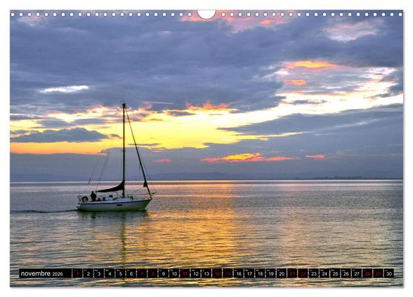 Produktbild: Un oc&eacute;an de lumi&egrave;re (Calendrier mural 2026 DIN A3 vertical), CALVENDO calendrier mensuel