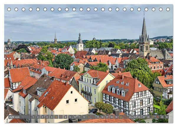 Produktbild: Detmold - Ein- und Ausblicke von Andreas Voigt (Tischkalender 2026 DIN A5 quer), CALVENDO Monatskalender