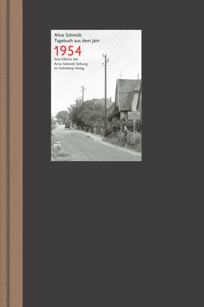 Produktbild: Tagebuch aus dem Jahr 1954
