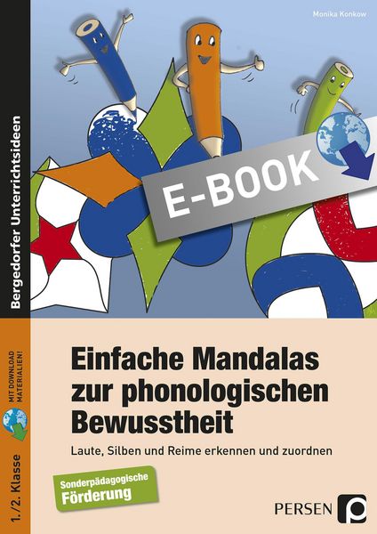 Produktbild: Einfache Mandalas zur phonologischen Bewusstheit