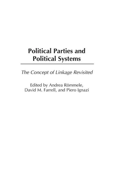 Produktbild: Political Parties and Political Systems