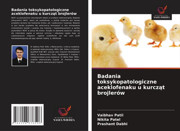 Produktbild: Badania toksykopatologiczne aceklofenaku u kurcz&iquest;t brojler&oacute;w
