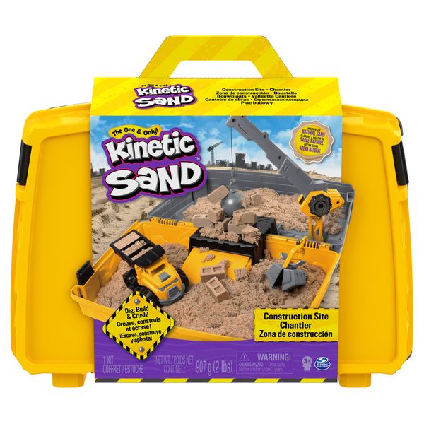Produktbild: Kinetic Sand Baustellen Koffer
