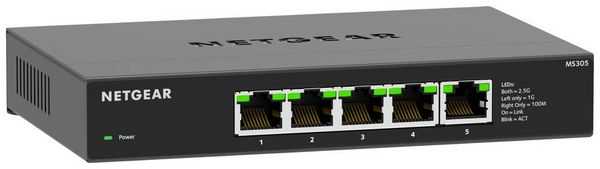 Produktbild: NETGEAR MS305-100EUS MS305 Netzwerk Switch RJ45 5 Port 2.5 GBit/s