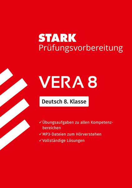 STARK Deutsch VERA 8 - Prüfungsvorbereitung, Taschenbuch von Marion der Kammer,Christoph Oldeweme, Stark Verlag GmbH, 978-3-8490-6534-8