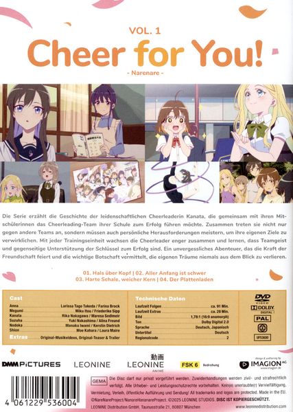 Produktbild: Cheer for You! - Vol. 1