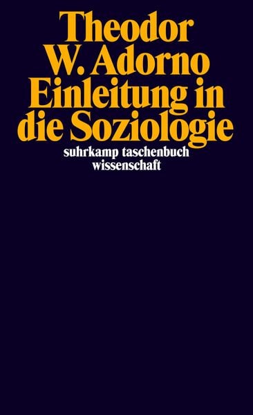 Einleitung in die Soziologie (1968)