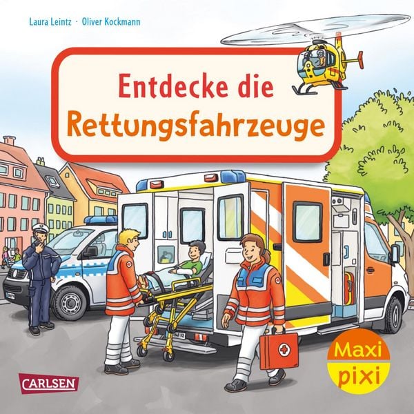 Produktbild: Maxi Pixi 487: Entdecke die Rettungsfahrzeuge