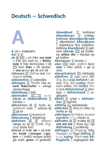Produktbild: Langenscheidt Universal-W&ouml;rterbuch Schwedisch