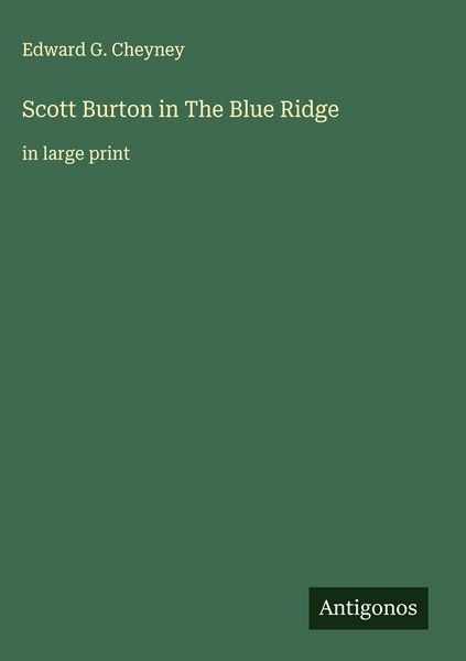 Produktbild: Scott Burton in The Blue Ridge