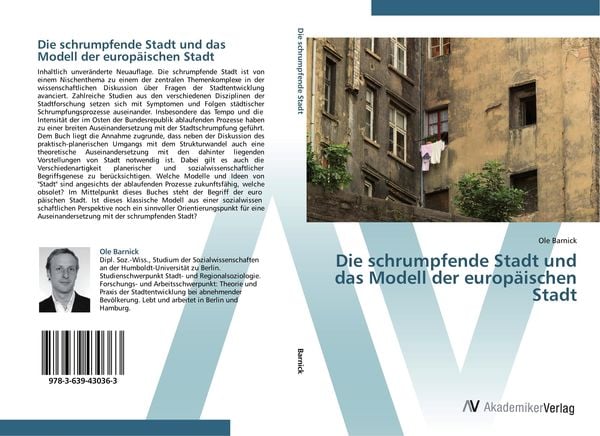 Produktbild: Die schrumpfende Stadt und das Modell der europ&auml;ischen Stadt