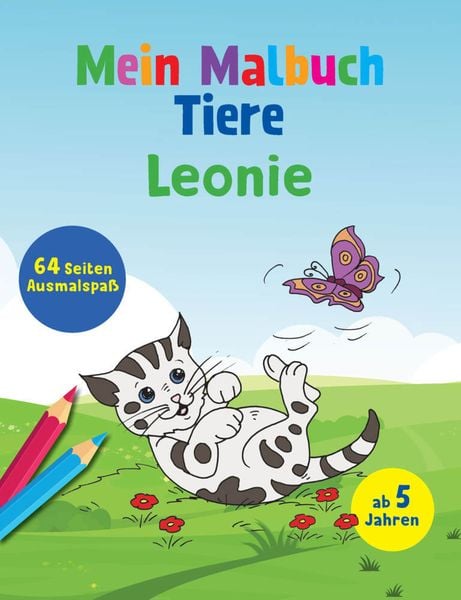 Produktbild: Mein Malbuch Tiere - Leonie