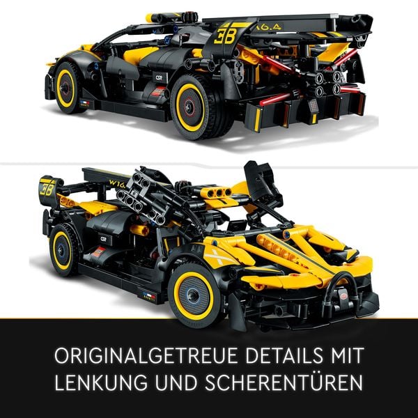 LEGO Technic Bugatti-Bolide, Spielzeugauto, Modellbausatz 42151